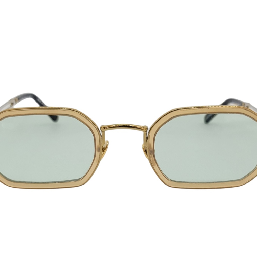 Porta Romana Sunglasses Model 11 with Green Lenses